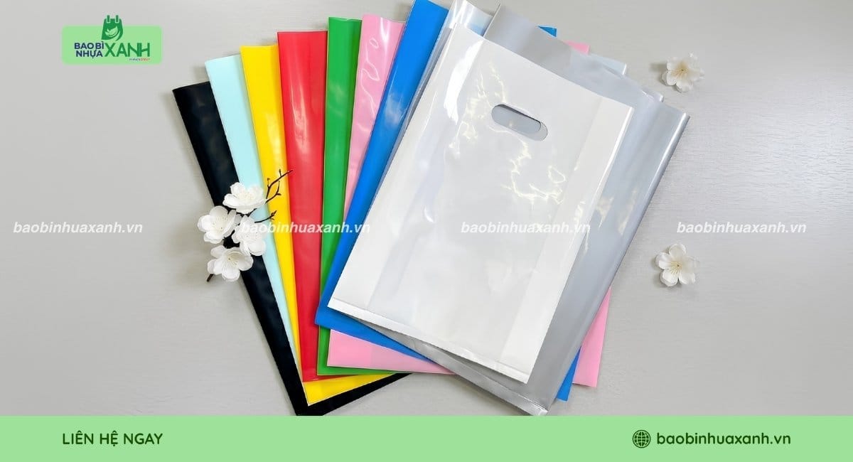 Các kích thước túi hột xoài PE phổ biến hiện nay