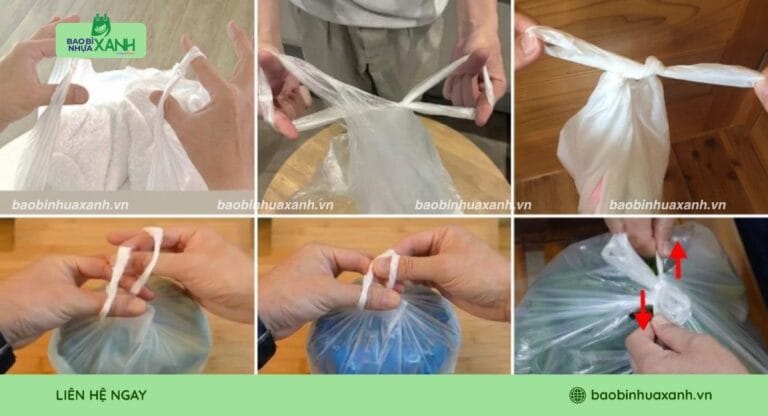 Buộc Túi Nilon Như Thế Nào Để Chắc Chắn, Gọn Gàng Và Dễ Mở Khi Cần Sử Dụng?