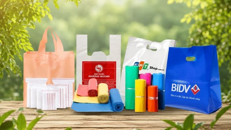 Cung đa dạng các loại túi nilon