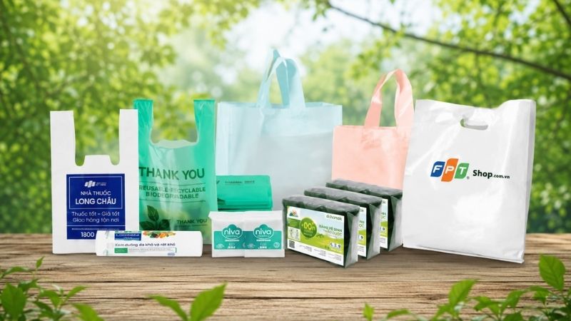 Cung cấp đa dạn các loại túi tái chế