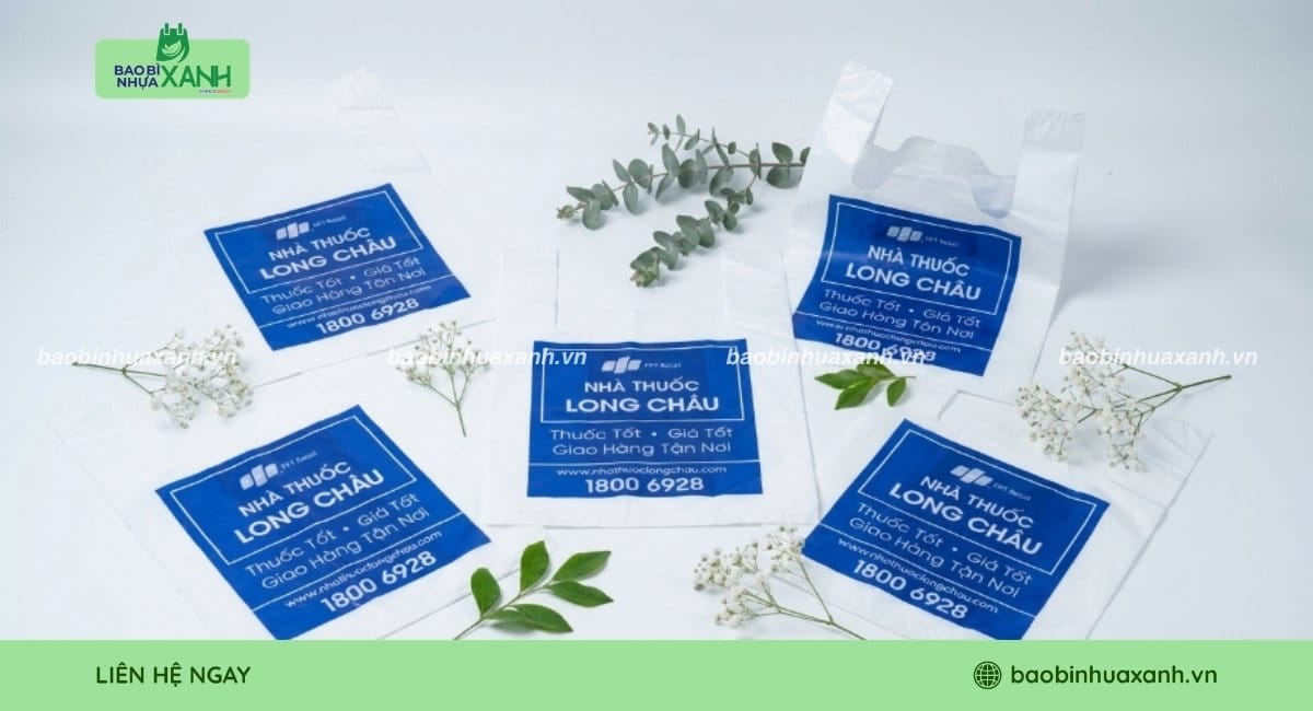 Mẫu in túi hột xoài cho nhà thuốc