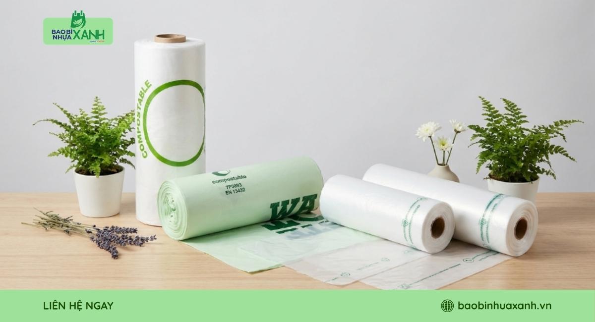 Mẫu túi cuộn đựng thực phẩm tự hủy