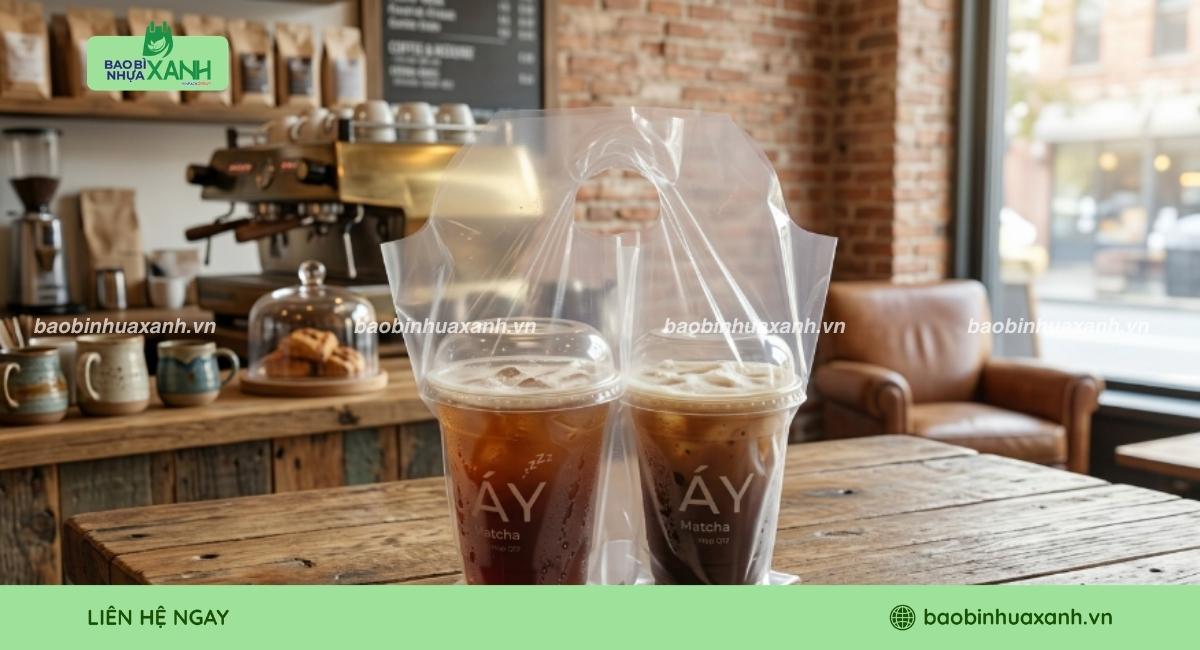 Mẫu túi đựng 2 ly chắc chắn
