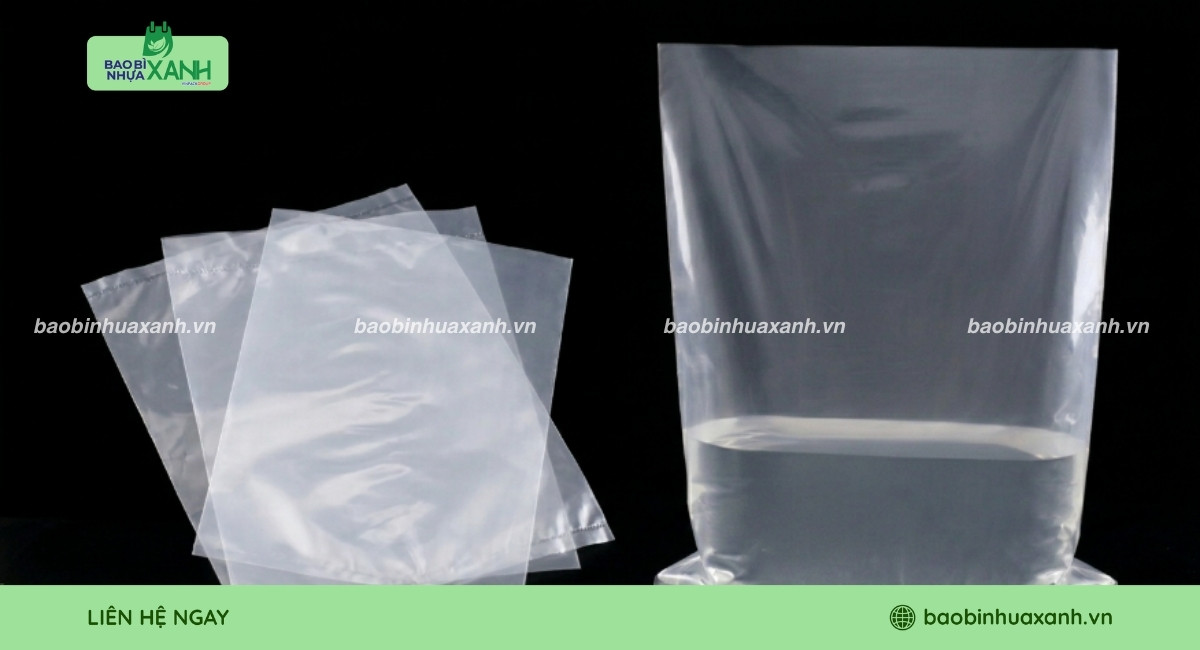 Mẫu túi HD miệng bằng trong suốt