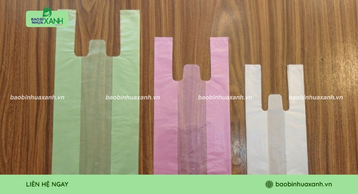Mẫu túi xốp đựng ly với 3 kích thước phổ biến