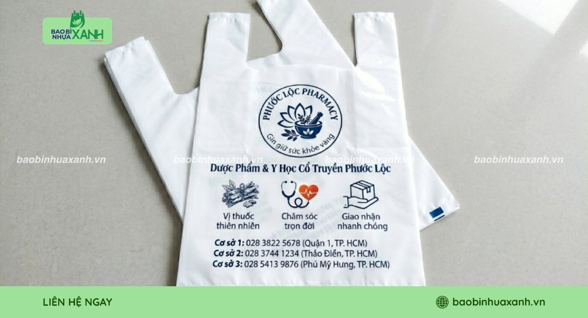 Mẫu túi xốp PE giá rẻ