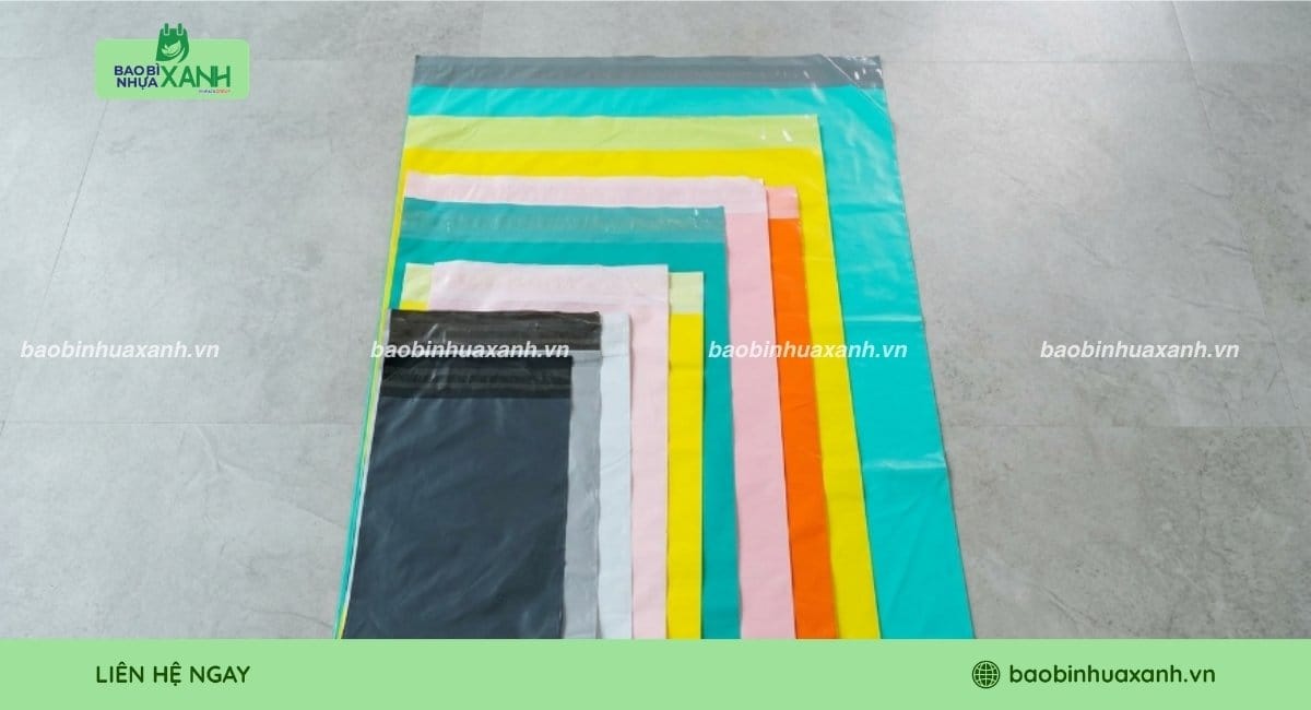 Các kích thước túi niêm phong