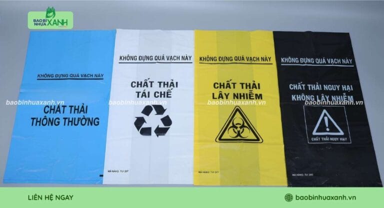 Phân Biệt Quy Định Màu Túi Đựng Rác Thải Y Tế Đúng Tiêu Chuẩn