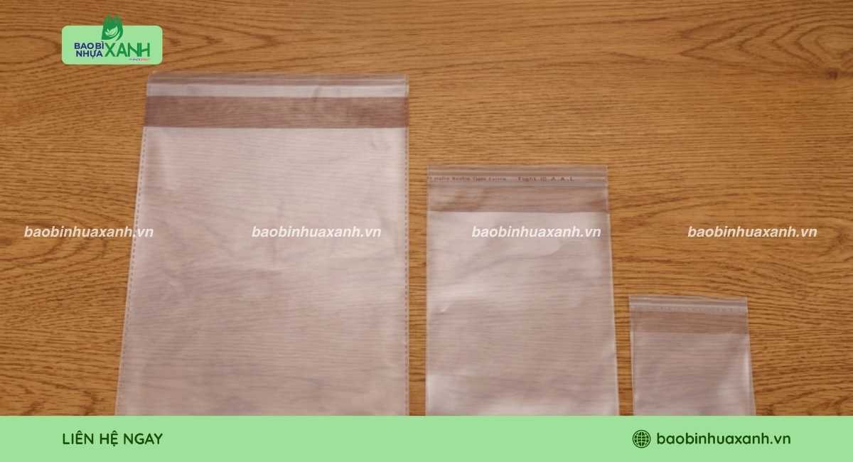 Túi HD dán miệng nhiều kích thước từ nhỏ đến lớn