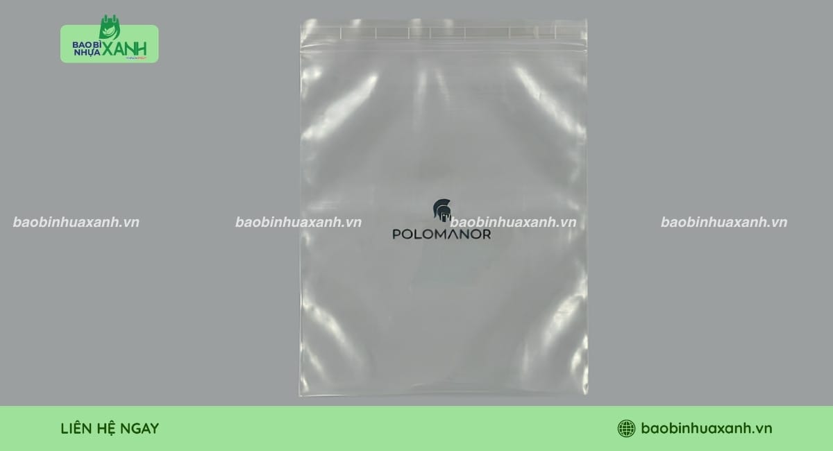 Túi PE dán keo được sản xuất theo yêu cầu của Polomanor