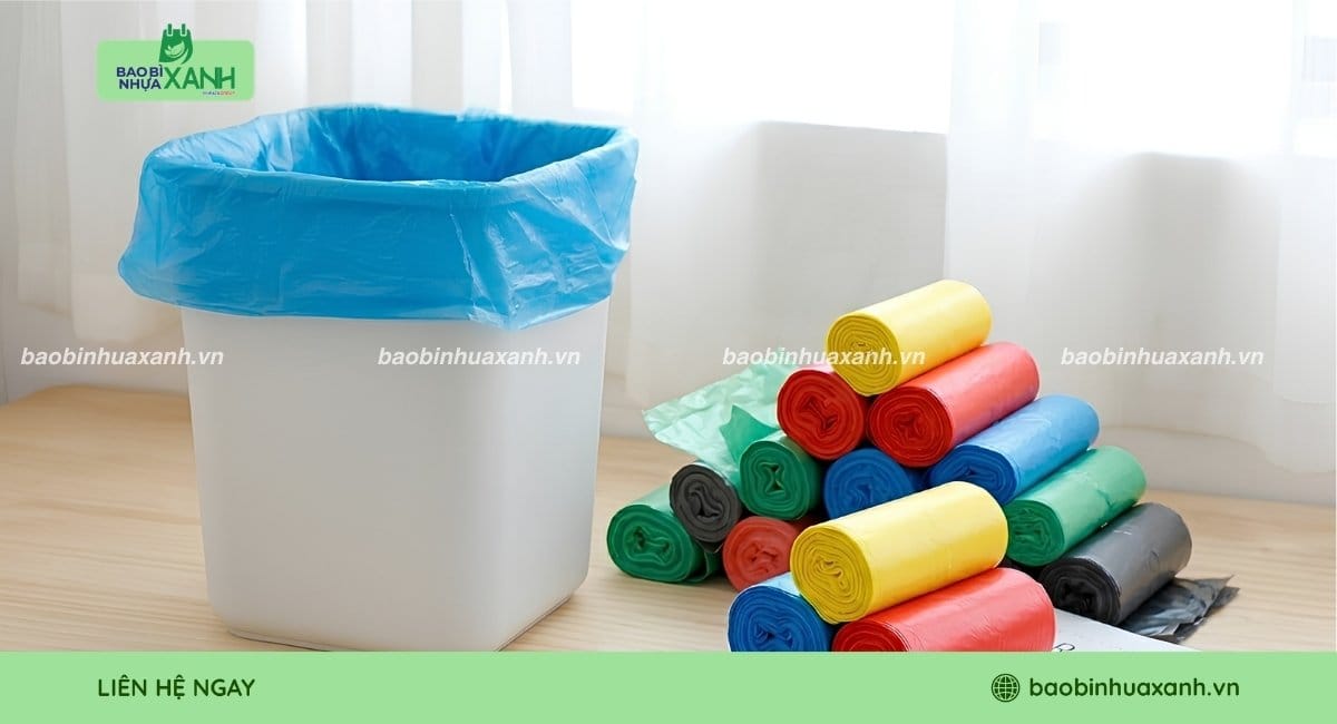 Túi rác cuộn tiểu dành cho thùng rác có dung tích nhỏ