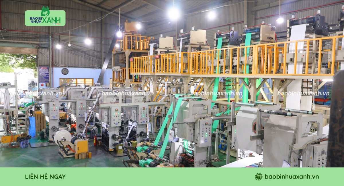 Xưởng Bao Bì Nhựa Xanh chuyên sản xuất túi đựng nước đá viên giá tốt