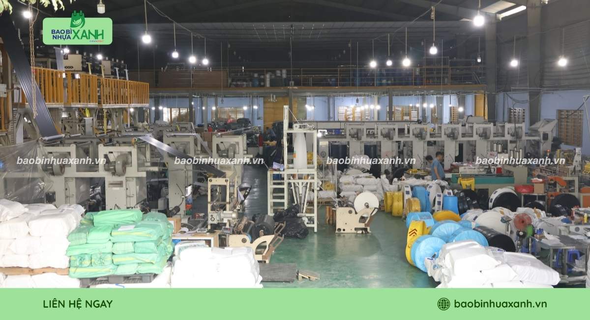 Xướng Bao Bì Nhựa Xanh chuyên sản xuất túi nilon theo yêu cầu tại TPHCM