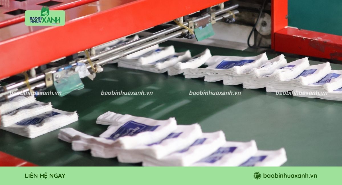 Xưởng Bao Bì Nhựa Xanh chuyên sản xuất túi xốp hàng chợ giá ưu đãi