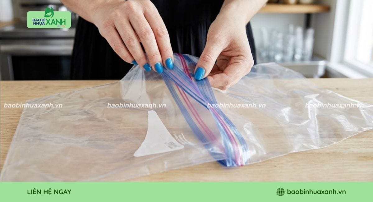 Cách sử dụng túi zip đúng chuẩn
