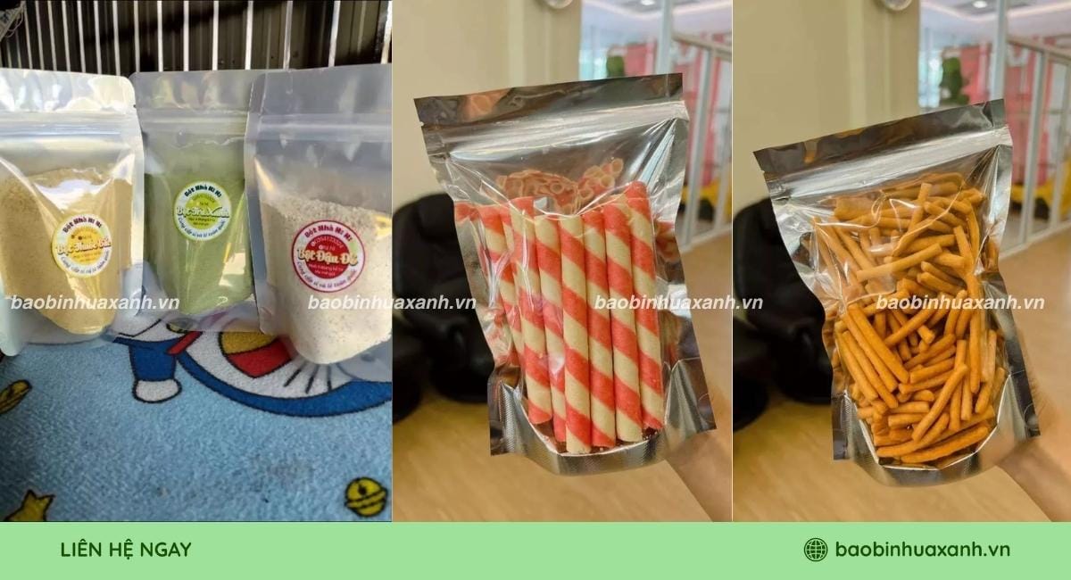 Anh Tuấn feekback về túi zipper đựng thực phẩm khô