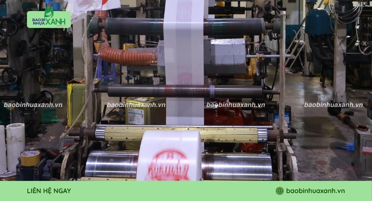In ấn túi zipper đựng quần áo
