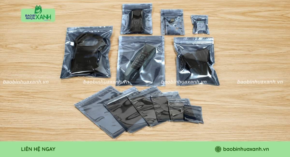 Ứng dụng của túi zipper đựng các thiết bị điện tử