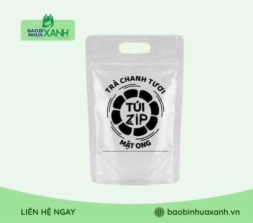 Túi zip đựng trà chanh