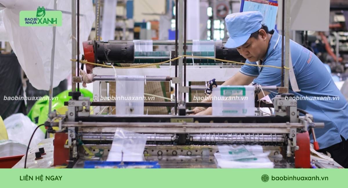 Túi zipper được in bằng công nghệ in lụa