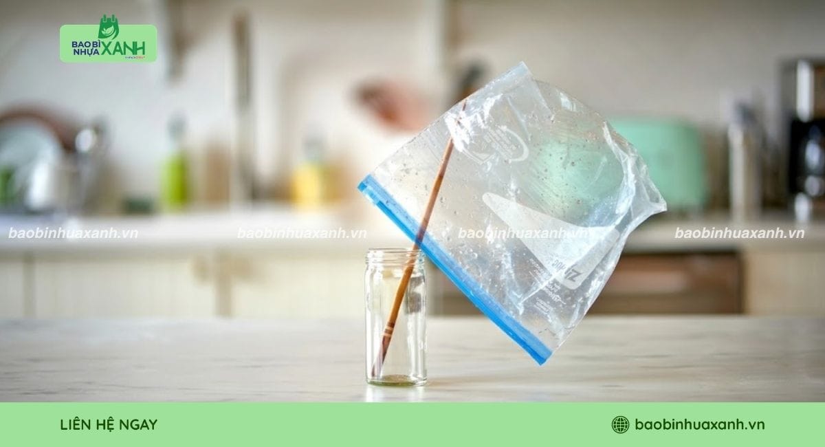 Vệ sinh túi zipper để tái sử dụng