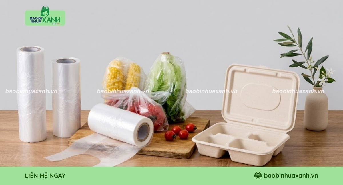 Bao bì thực phẩm được sản xuất từ vật liệu sinh học