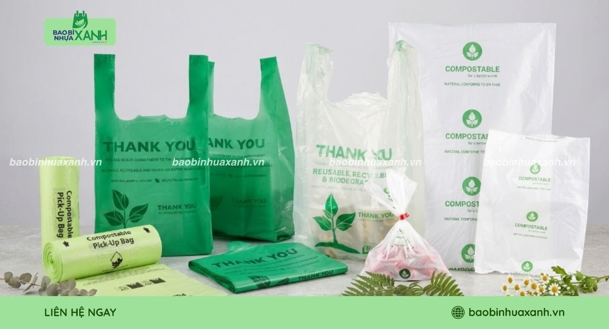 Túi nhựa sinh học được sử dụng trong đóng gói