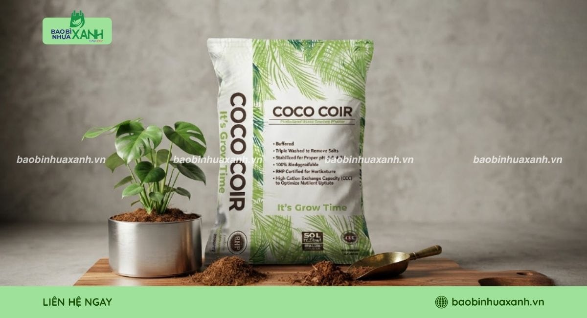 Bao đựng xơ dừa bền chắc