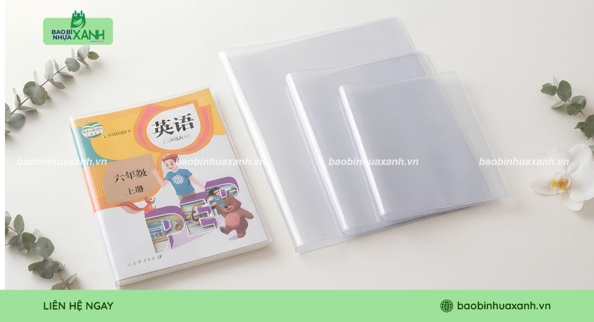 Bìa bao tập vở nhiều kích thước