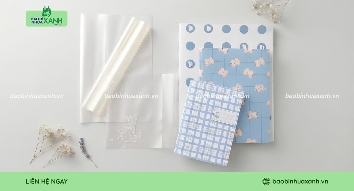 Bìa bao tập vở dày dặn