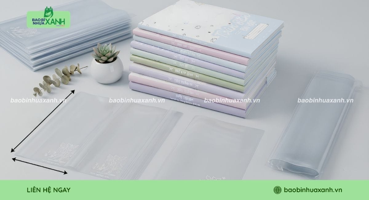 Bìa bao tập vở đóng gói dễ dàng