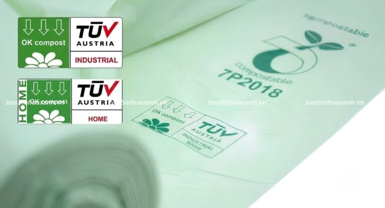 Chứng Nhận OK Compost TÜV Austria Cho Bao Bì Sinh Học Hiện Nay