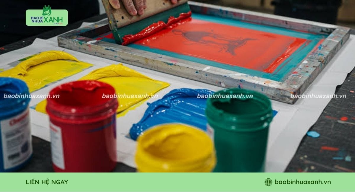 Cách sử dụng mực in Plastisol