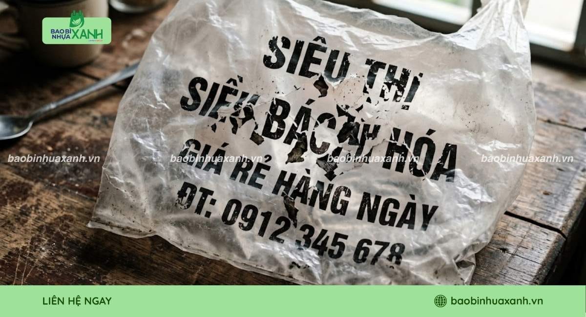 Cách khắc phục lỗi bong tróc mực in trên túi nilon