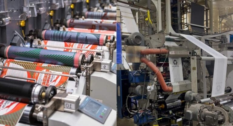 So Sánh In Flexo Và In Ống Đồng Trong In Ấn Bao Bì