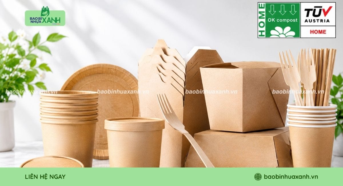 Đồ dùng Compostable dùng một lần