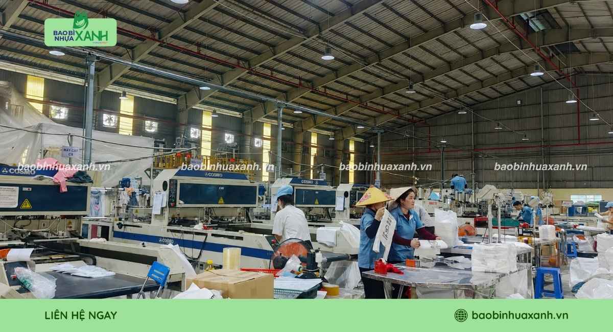 Bao Bì Nhựa Xanh chuyên sản xuất xốp hơi bọc hàng