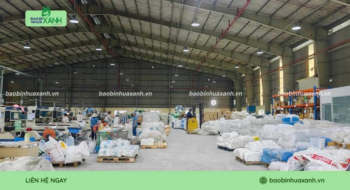Xưởng Bao Bì nhựa Xanh chuyên sản xuất túi nilon tự hủy sinh học