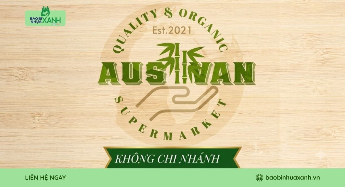 Dự Án Túi 2 Quai HDPE AUSIAN LARGE | Bao Bì Nhựa Xanh
