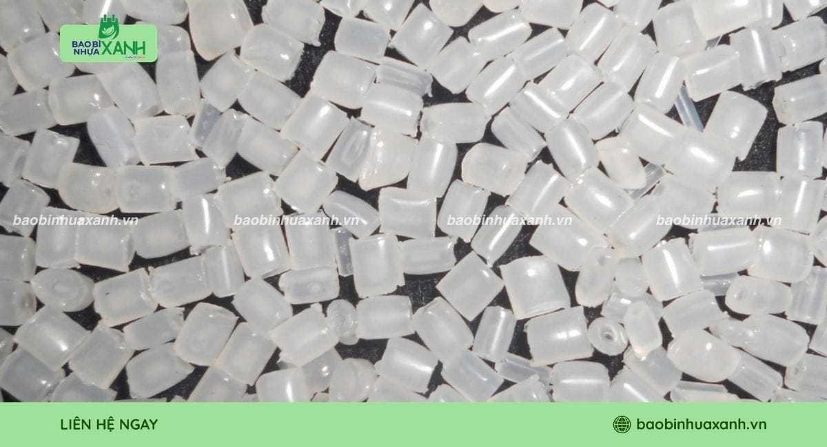 Hạt nhựa HDPE tái sinh trong bao bì cứng