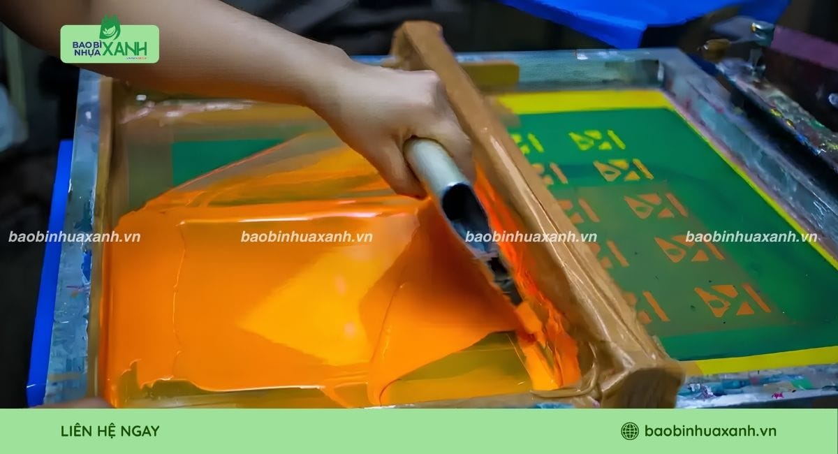 In lụa túi nhựa nilon