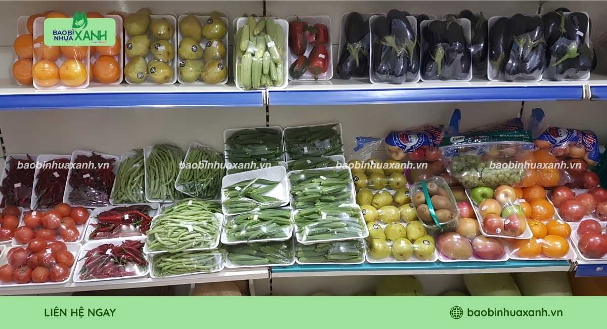 Màng bọc thực phẩm dùng trong siêu thị