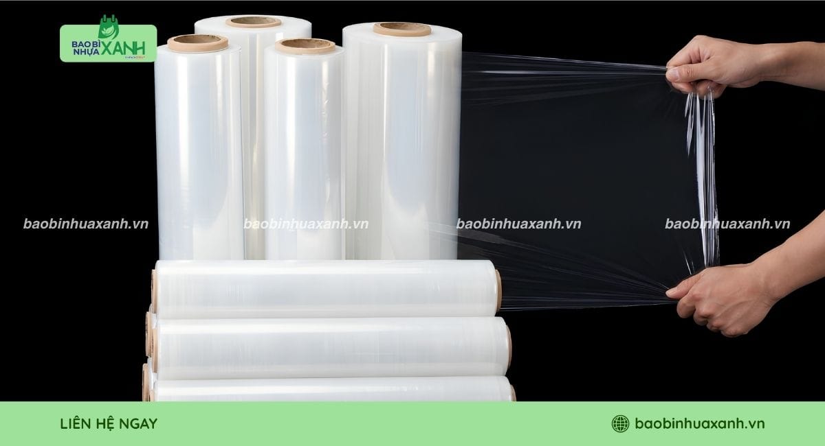Màng PE dùng quấn bảo vệ hàng hóa