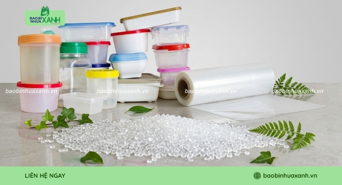 Nhựa nguyên sinh trong sản xuất đồ gia dụng