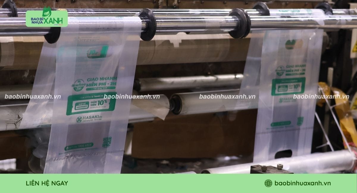 Quy trình xử lý lỗi bong tróc mực in trên túi nilon