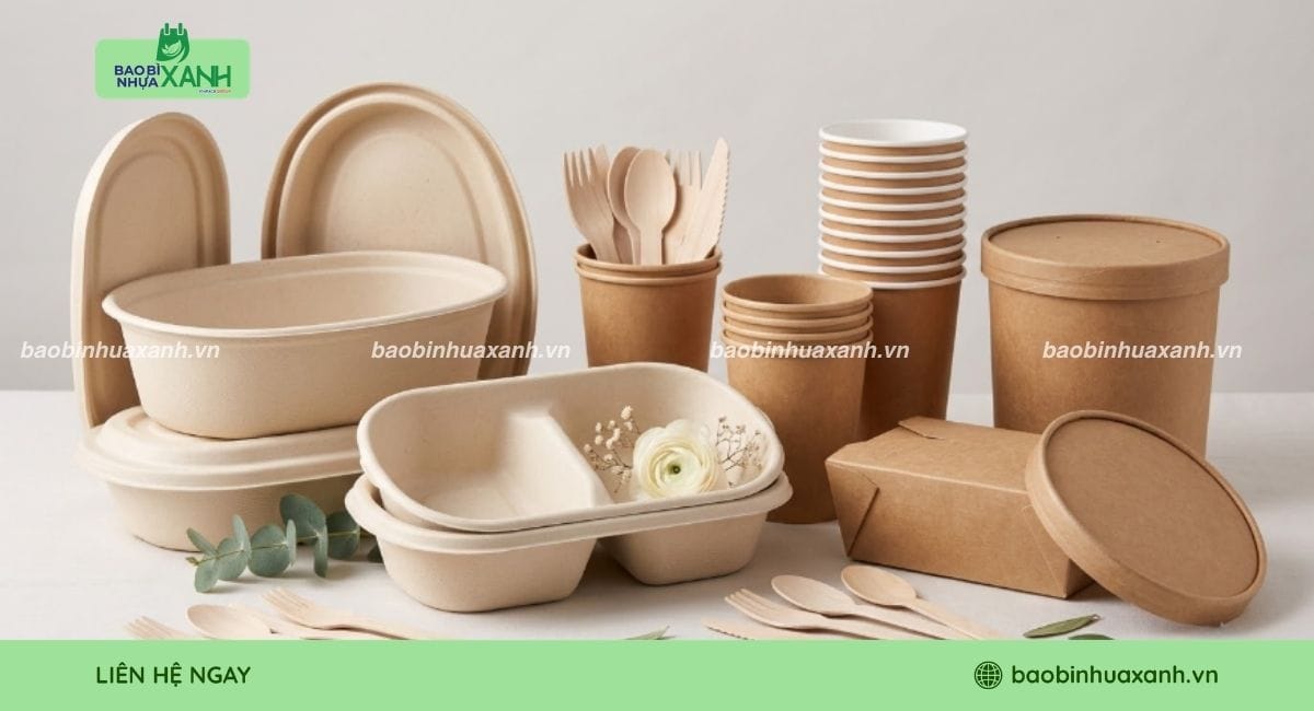 Sản phẩm dùng một lần làm từ PLA và PBAT