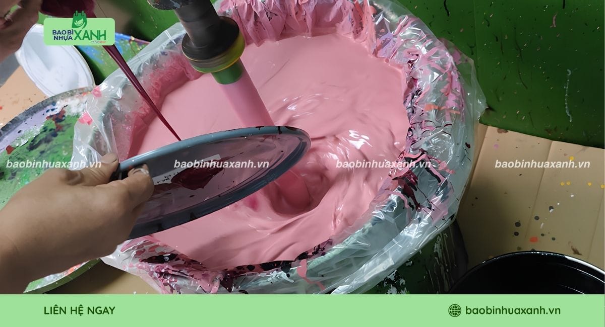 Thành phần hóa học mực in ống đồng