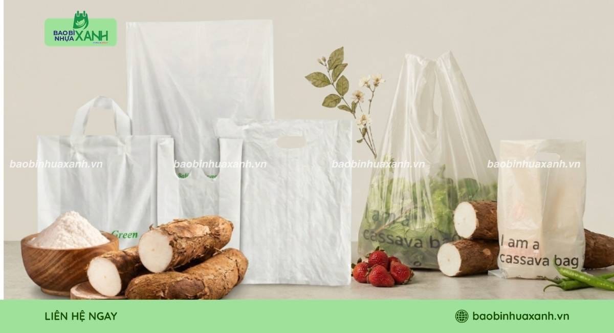 Tinh bột sắn trong sản xuất bao bì sinh học