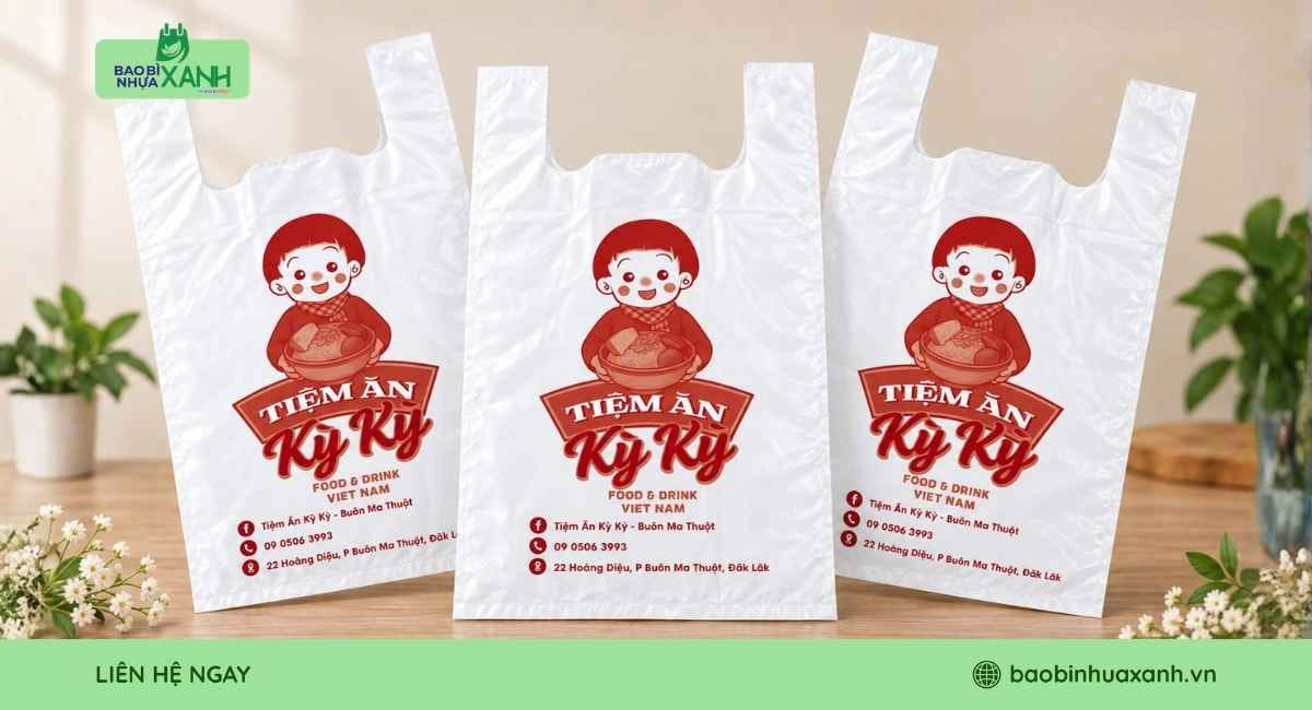 Túi 2 quai HD sữa Kỳ Kỳ Bakery
