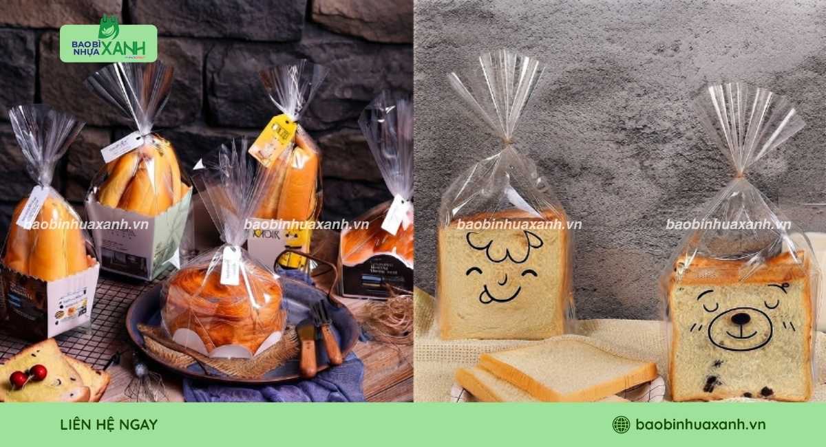 Túi bánh mì sandwich trong suốt